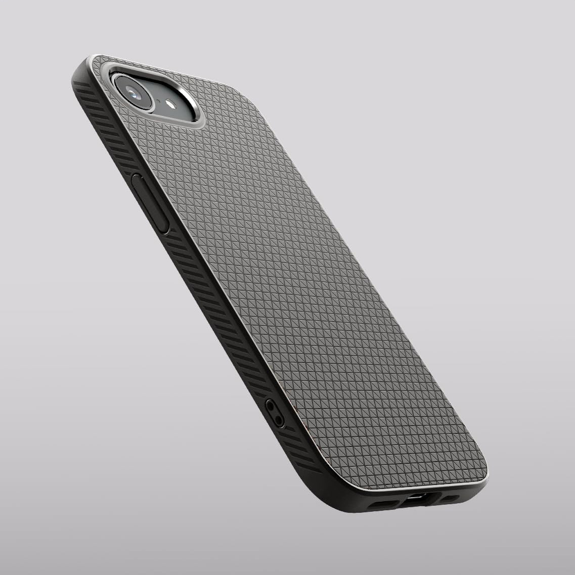 Etui Spigen Liquid Air do iPhone 16e, szare